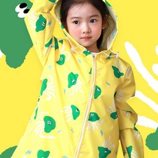 BEBE CHOUETTE 嬰幼兒彩虹貓頭鷹防風雨衣