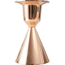 봄봄리빙 럭셔리 스틸 캔들 홀더, 로즈골드