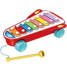 SkySunstar huanhe8040 快樂火箭鐵琴 嬰幼兒玩具, 隨機顏色