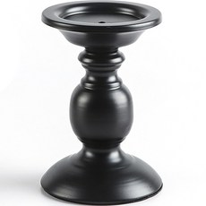 봄봄리빙 북유럽 심플 디자인 캔들 홀더 소, 블랙