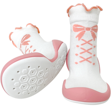 Komuello 幼兒款軟底鞋學步鞋女神級物品荷葉邊蝴蝶結外出鞋