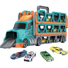 CK 發射軌道拖車工程車作動玩具, 混合顏色