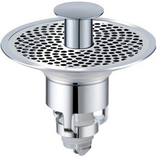 洗手台防臭過濾塞, 銀, 1個