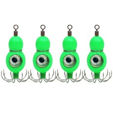 더블킬 싸파 주짱 왕눈이 점등애자 4p, 그린, 45g, 4개