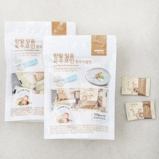 바다원 한알 일품 육수코인 한우사골맛, 100g, 2개