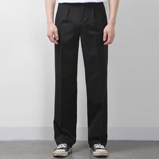 Raymon 男士 Rocker 大尺碼寬版彈性直筒西裝褲