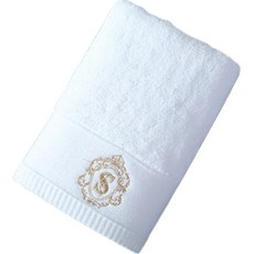 Daily Living 5星級飯店 高級毛巾 180g 棉紗, 白色, 1個