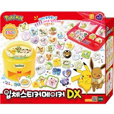 PoKeMoN 寶可夢 我們夢想寶可夢 3D 貼紙製作 DX, 1個, 混色