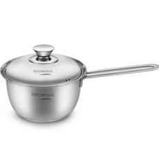 Kitchen-Art 電磁爐適用全不鏽鋼單柄鍋, 混色, 18cm, 1個