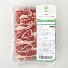 이플원 캐나다산 돼지 목살 구이용 (냉장), 600g, 1팩