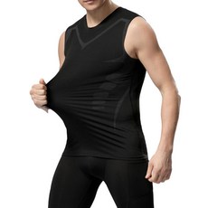 男款Floor's修身肌肉貼身無袖T恤