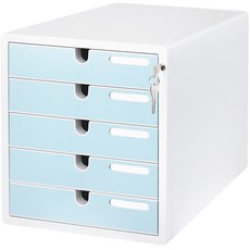 kapamax 彩色文件盒, 5層, 薄荷綠