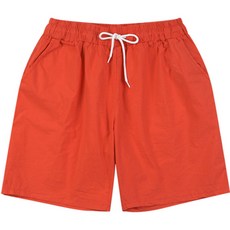 파이브엑스라지 남성용 통기성 빅사이즈 린넨 스판 반바지