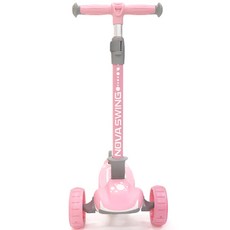 Nova LED Swing滑板車 Z-7, 桃粉色, 1個