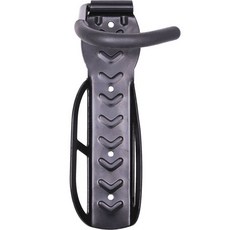 Bluefog壁掛式自行車架掛勾置物架, 01黑色