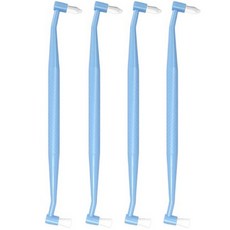 Lemeis 彩色牙間刷 藍色, 1入, 4個