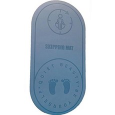 室內跳繩墊 健身用品, 藍色