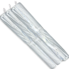 漂亮袋子直形可回收塑料透明垃圾袋藍色捆綁2號A級, 200個, 50L