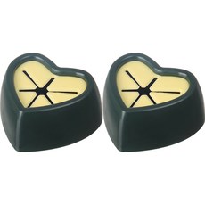 Solve Living可愛廚房水槽黏貼式毛巾抹布架 2入, 深綠色