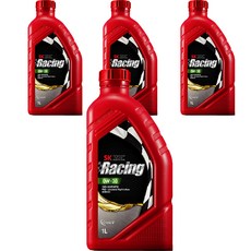 지크 레이싱 합성 엔진오일, 4개, 0w30, 1L