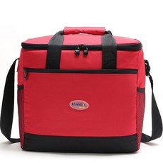 산네 N 보냉가방 아이스쿨러백, 레드, 16L