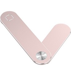 접이식 핸드폰 거치대 부착식, 핑크, 1개