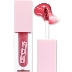 [비건뷰티] 키핀터치 젤리 립 플럼퍼 틴트, 파라다이스핑크, 3.8ml, 1개