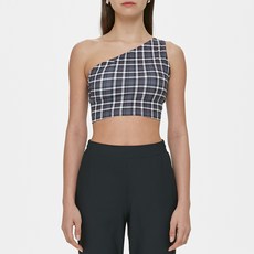 mulawear 短版單肩胸墊上衣 AWSDBR042