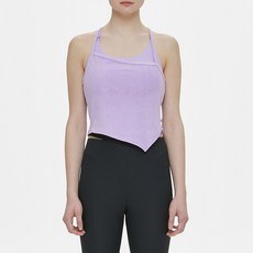 mulawear 女款毛圈布背後綁帶層疊式無袖背心 AWSDTK148