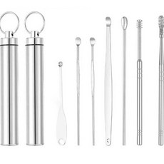 日常生活攜帶式收納盒+耳棒 7種組, 2套