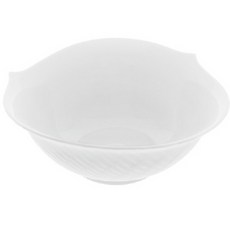 Meissen 浮雕甜點碗 14.3cm 29411, 白色, 1個