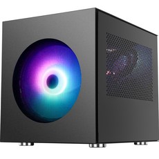 ABKO SUITMASTER迷你塔式電腦機殼 黑色 U1000 ONE ARGB, U1000 一號, 1個