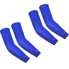 우노스 매직 냉감 쿨 팔토시 양손 2세트, 민자 블루, 2개