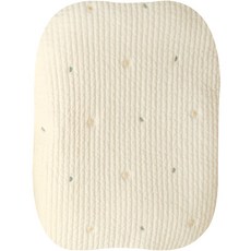 베베누보 신생아 순면 자수 양면 역류방지 커버분리형 쿠션, 데이지