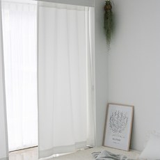 앤코튼 미니멀 거실 레일 암막커튼