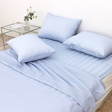 CHOUETTROOM Honey Pop 夏季泡泡紗涼被, 藍色