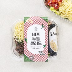 세끼판다 비프누들 샐러드, 210g, 1개