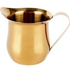 CafeDeAmour Bell Creamer 鮮奶油 240ml, 金色, 1個