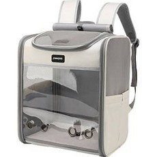 EGUEGU 寵物移動背包, 灰色