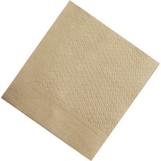 餐巾工廠 雞尾酒平板素色餐巾, 1個, 棕色, 1800入