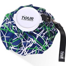 PGA투어 챔피언쉽 아이스백 스포츠 얼음주머니 네이비 22.5cm, 1개