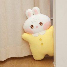 CANDY RABBIT 抱抱麻糬抱枕 Snowy, 黃色
