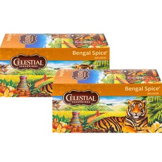 CELESTIAL SEASONINGS 詩尚草本 孟加拉香料茶茶包, 2.35g, 20包, 2盒