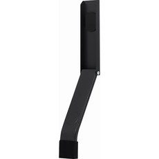 免鑽孔金屬磁吸門擋 黑色, 1個