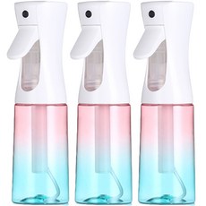 彩虹美容噴霧噴水瓶 300ml, 粉藍色, 3個