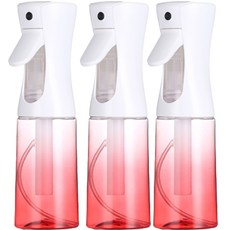 彩虹美容噴霧瓶 噴水器 200ml, 紅色, 3個