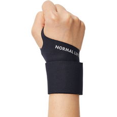 NORMAL LIFE 日常護腕 黑色 右手, 1個