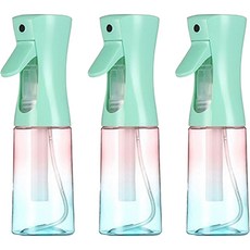 레인보우 미용 스프레이 물 분무기 200ml, 3개, 그린