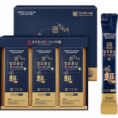 Chowolhongsam 發酵紅蔘精CK萃取液隨身包 2.5, 10ml, 30個