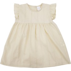 BEBENINE 新生兒款天使荷葉邊連身裙